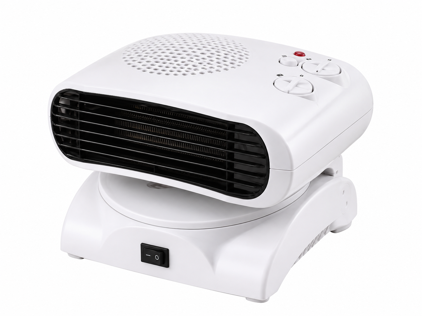 Calefactor Eléctrico Fan Heater 1500W con Oscilación Automática