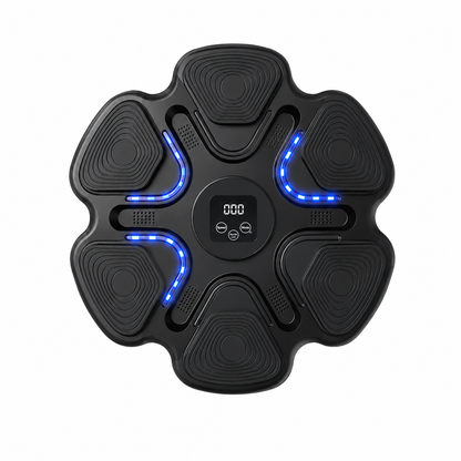 Máquina de Boxeo Inteligente con Luces LED y Contador Digital