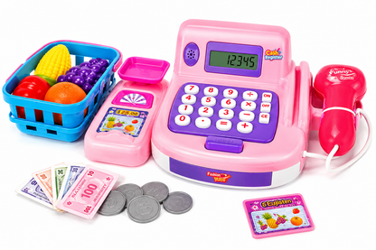 Caja Registradora de Juguete Infantil con Accesorios