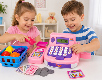 Caja Registradora de Juguete Infantil con Accesorios