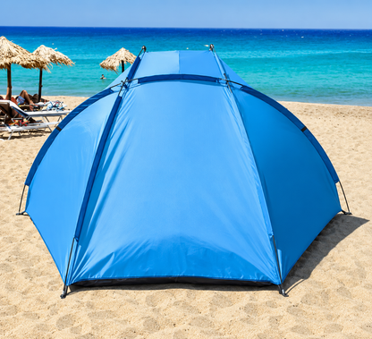 Carpa de Playa Plegable con Protección Solar