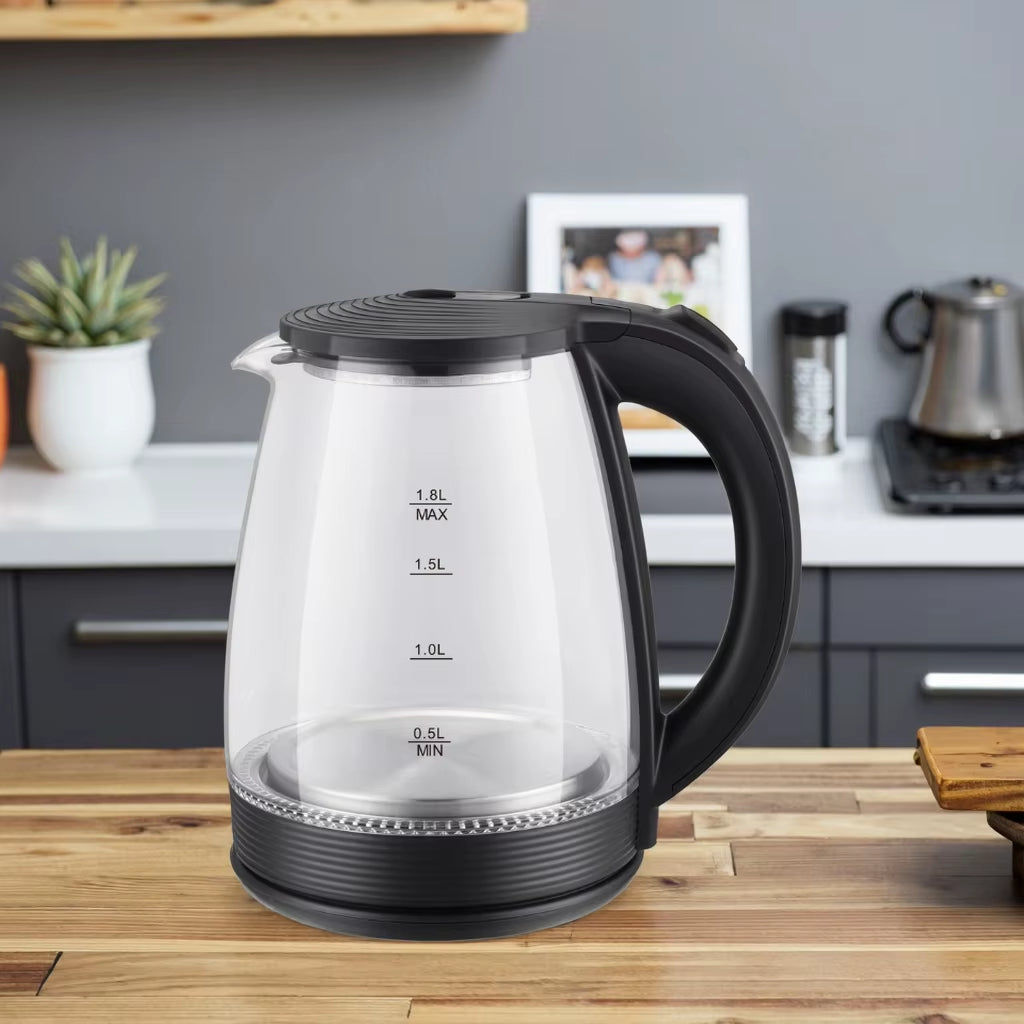 Hervidor Eléctrico de Vidrio 1.8 Litros Modelo XD-206W