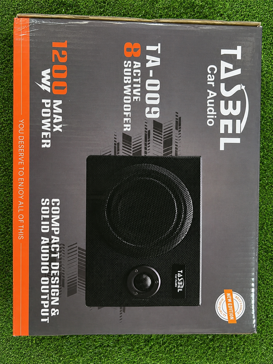 Subwoofer Activo TASBEL TA-009 8" 1200W para Auto  Título SEO