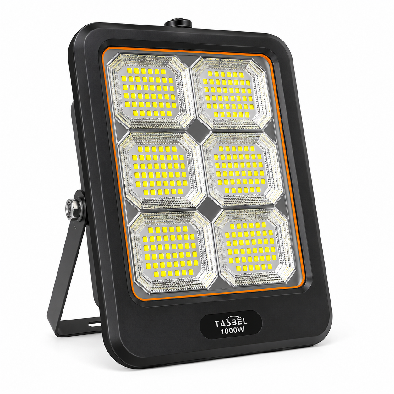 Foco Solar LED TASBEL 1000W con Panel Solar Exterior