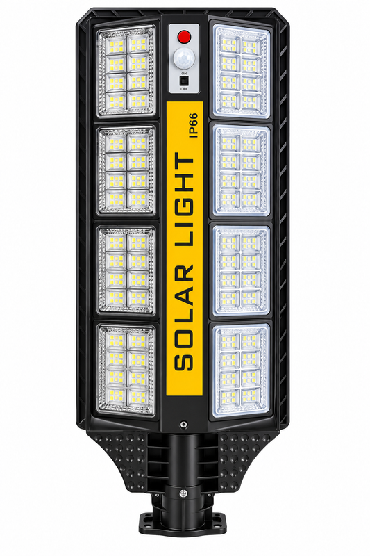 Luminaria Solar LED 400W Exterior IP66 para Jardín y Patio