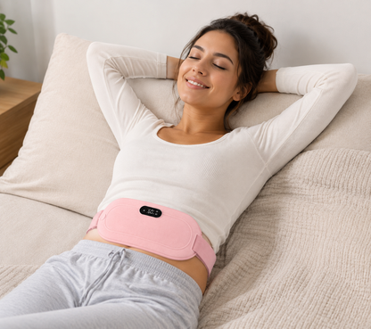 Faja Térmica Eléctrica Recargable Tasbel para Dolor Lumbar y Abdominal
