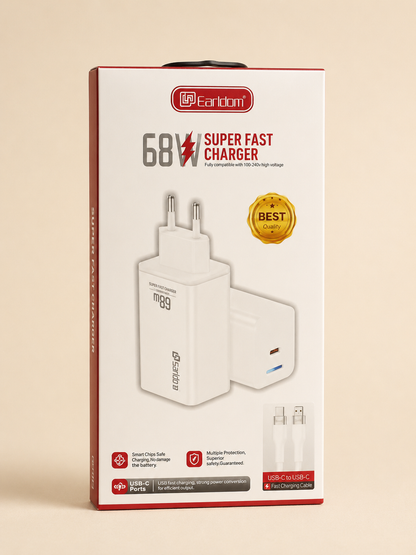 Cargador Rápido Solima 68W USB-C