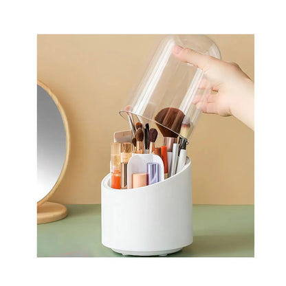 Organizador Giratorio para Maquillaje con Tapa Protectora