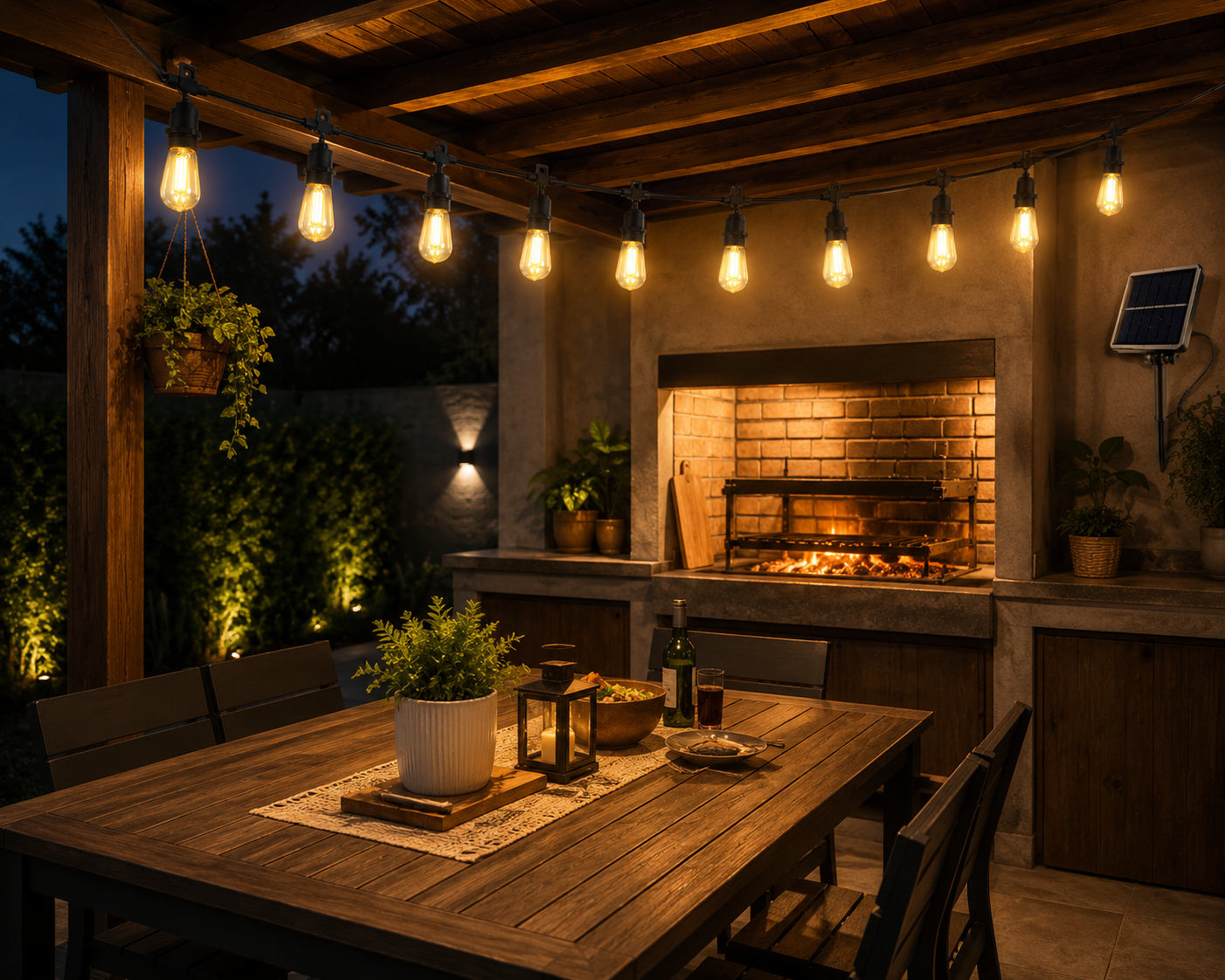 Tiras de Luces LED Solares Impermeables Tasbel