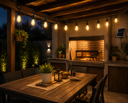 Tiras de Luces LED Solares Impermeables Tasbel