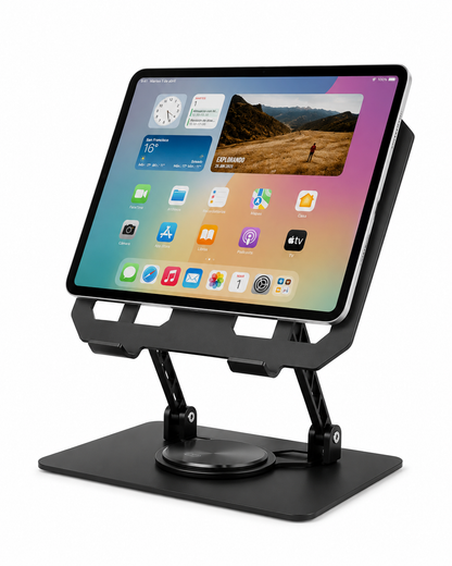 Soporte Ajustable para Tablet con Ventilador de Enfriamiento