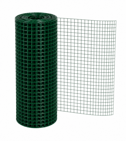 Malla Metálica Verde Jardín PVC Electrosoldada