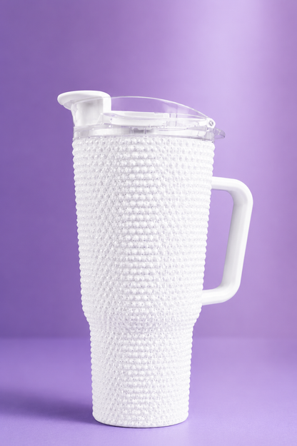 Vaso Plástico Reutilizable con Tapa y Boquilla