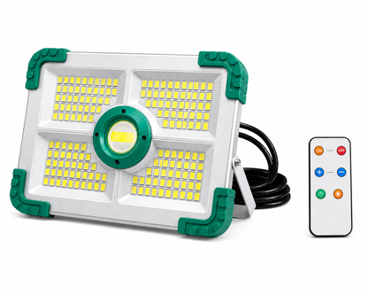 Proyector Solar LED 500W Tasbel con Panel Solar y Control Remoto