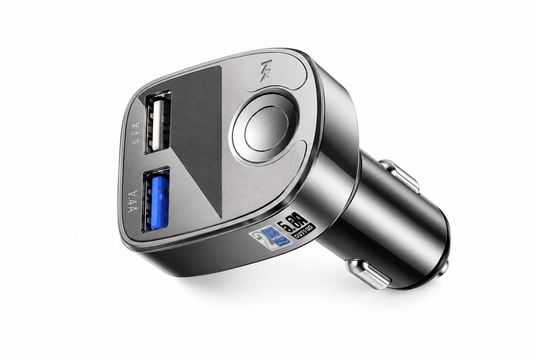Adaptador Bluetooth para Auto con USB Dual